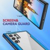 Samsung Galaxy S22 Ultra Heavy-Duty Armor Shockproof Case Cover - Red