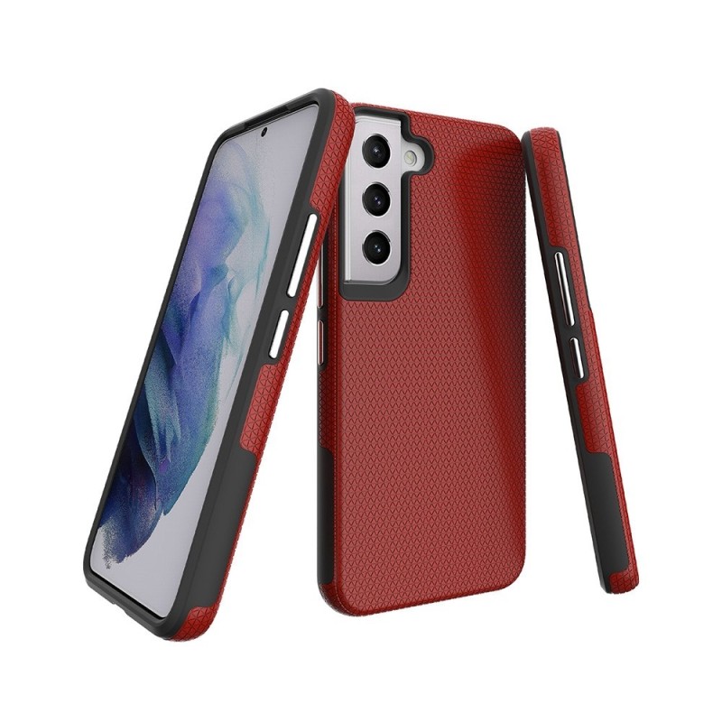 Samsung Galaxy S22 Rugged Shockproof Case Cover - Red | Australia