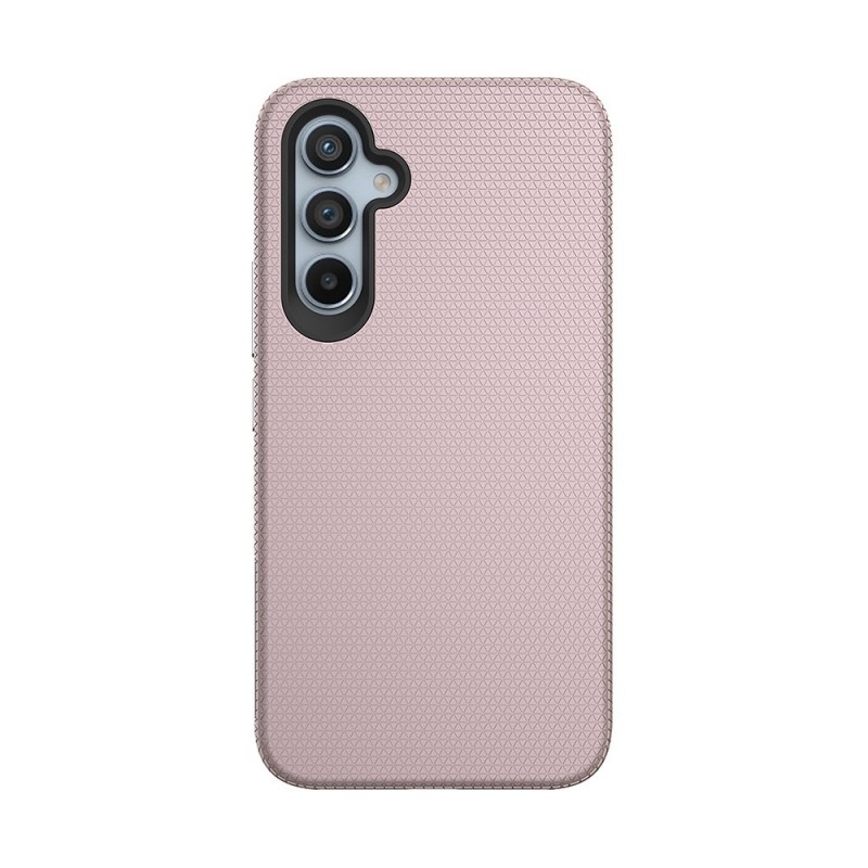 Samsung Galaxy A34 Rugged Shockproof Case Cover - Rose Gold