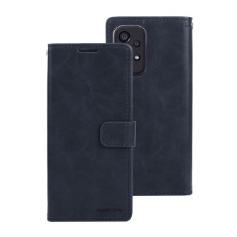 Samsung Galaxy A33 Leather Wallet Flip Diary Case Cover - Navy