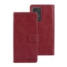 Samsung Galaxy A33 Leather Wallet Flip Diary Case Cover - Wine