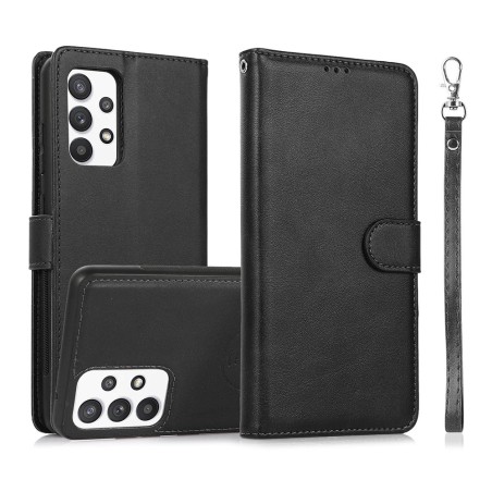 Samsung Galaxy A32 Leather Wallet Flip Diary Case Cover - Rose Gold