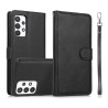 Samsung Galaxy A32 Leather Wallet Flip Diary Case Cover - Rose Gold