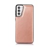 Samsung Galaxy S21 Plus Leather Wallet Flip Diary Case Cover - Rose Go