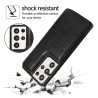 Samsung Galaxy S21 Ultra Leather Wallet Flip Diary Case Cover - Rose G