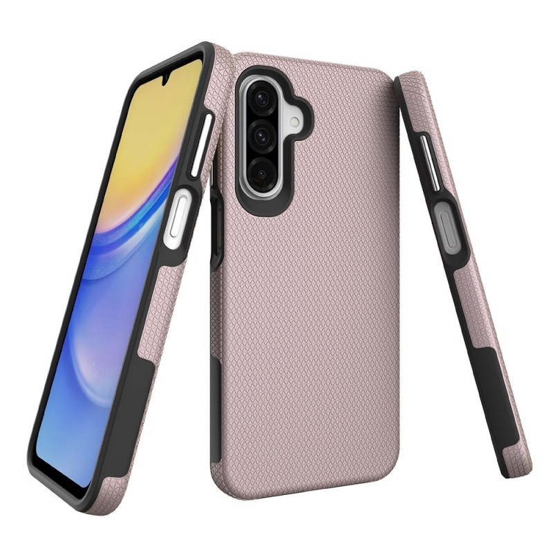 Samsung Galaxy A26 Rugged Shockproof Case Cover - Rose Gold