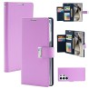Samsung Galaxy S24 Ultra Leather Wallet Flip Diary Case Cover - Purple