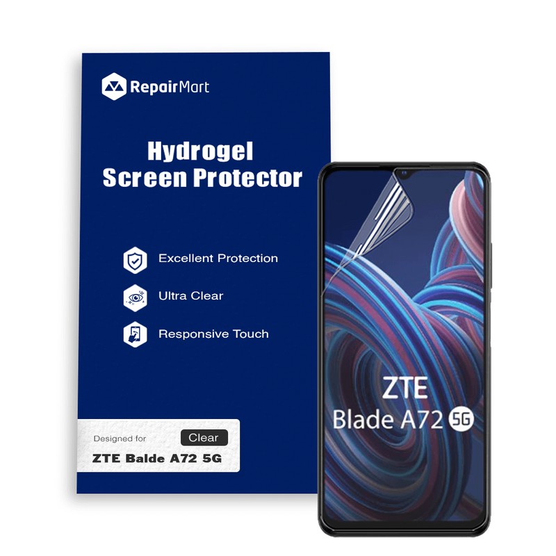 ZTE Blade A72 5G Hydrogel Screen Protector