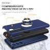 Samsung Galaxy S21 FE Shockproof with Ring Holder Stand MagSafe Compatible Compat
