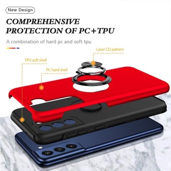 Samsung Galaxy S21 Plus Shockproof with Ring Holder Stand MagSafe Compatible Comp