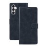 Samsung Galaxy A26 Leather Wallet Flip Diary Case Cover - Navy