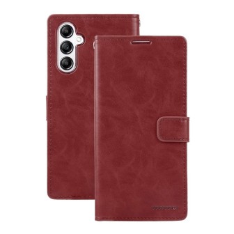 Samsung Galaxy A26 Leather Wallet Flip Diary Case Cover - Wine