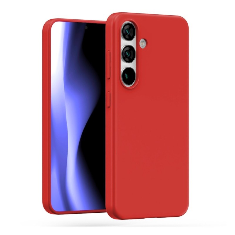 Samsung Galaxy S24 Plus Soft Feel Jelly Case Cover - Red | Australia