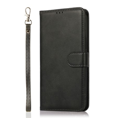 Samsung Galaxy S21 FE Leather Wallet Flip Diary Case Cover - Blue