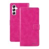 Samsung Galaxy A25 Leather Wallet Flip Diary Case Cover - Hot Pink