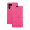 Samsung Galaxy S21 Leather Wallet Flip Diary Case Cover - Hot Pink