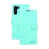 Samsung Galaxy S21 Leather Wallet Flip Diary Case Cover - Mint