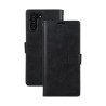 Samsung Galaxy S21 FE Leather Wallet Flip Diary Case Cover - Black