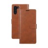 Samsung Galaxy S21 FE Leather Wallet Flip Diary Case Cover - Brown