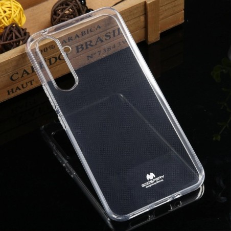 Samsung Galaxy A25 Clear Pearl Jelly Case Cover | Australia