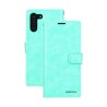 Samsung Galaxy S21 FE Leather Wallet Flip Diary Case Cover - Mint