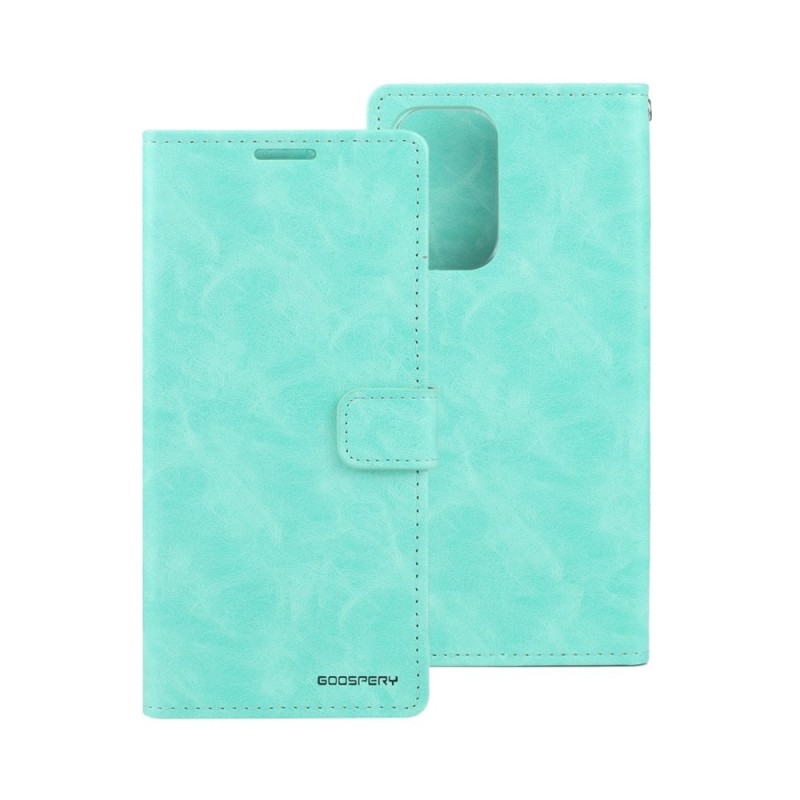 Samsung Galaxy A23 Leather Wallet Flip Diary Case Cover - Mint