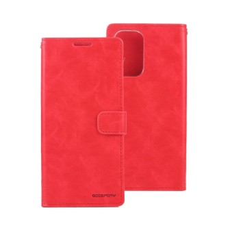 Samsung Galaxy A23 Leather Wallet Flip Diary Case Cover - Red