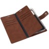 iPhone 16 Pro Leather Wallet Flip Diary Case Cover - Brown | Australia