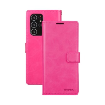 Samsung Galaxy S21 Ultra Leather Wallet Flip Diary Case Cover - Hot Pi
