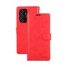 Samsung Galaxy S21 Ultra Leather Wallet Flip Diary Case Cover - Red