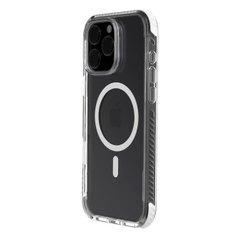iPhone 16 Pro Ultimate Impact Clear Case Cover - Clear Pink