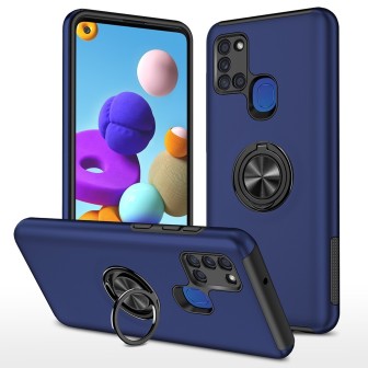 Samsung Galaxy A21S Shockproof with Ring Holder Stand MagSafe Compatib