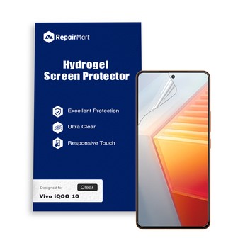 Vivo iQOO 10 Hydrogel Screen Protector Film Guard Cover Sheet