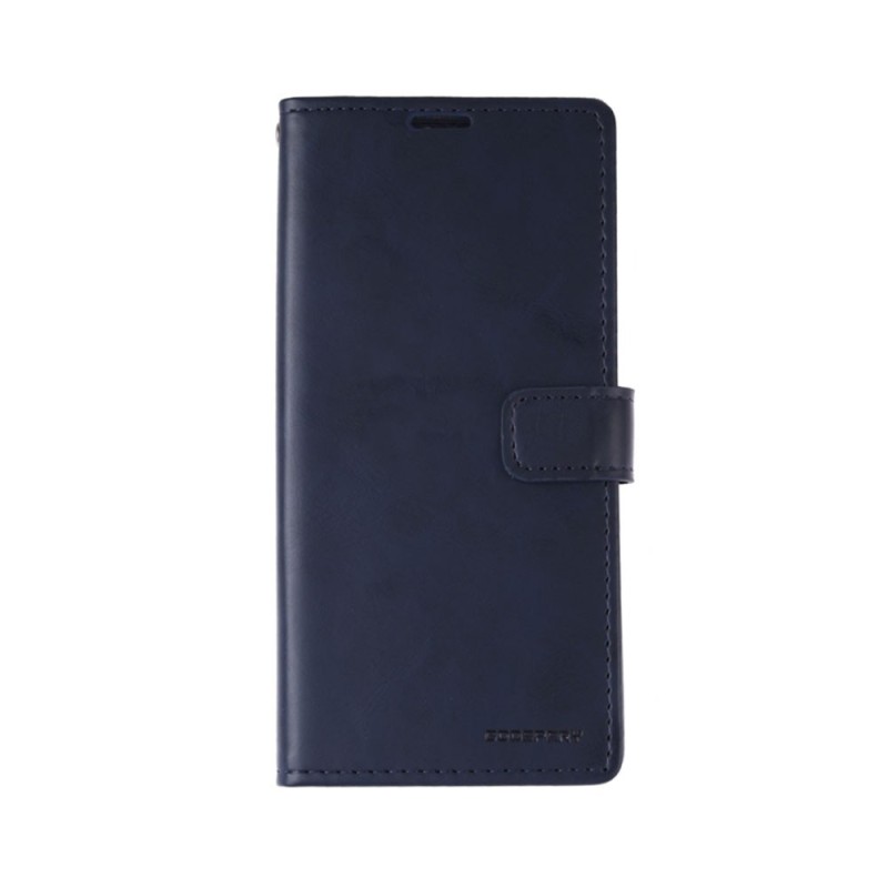 Samsung Galaxy A21S Leather Wallet Flip Diary Case Cover - Navy