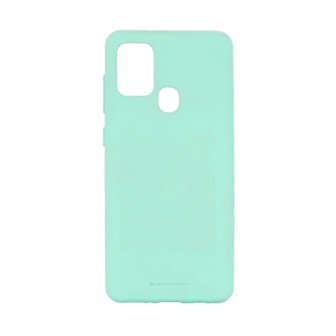 Samsung Galaxy A21S Soft Feel Jelly Case Cover - Mint | Australia