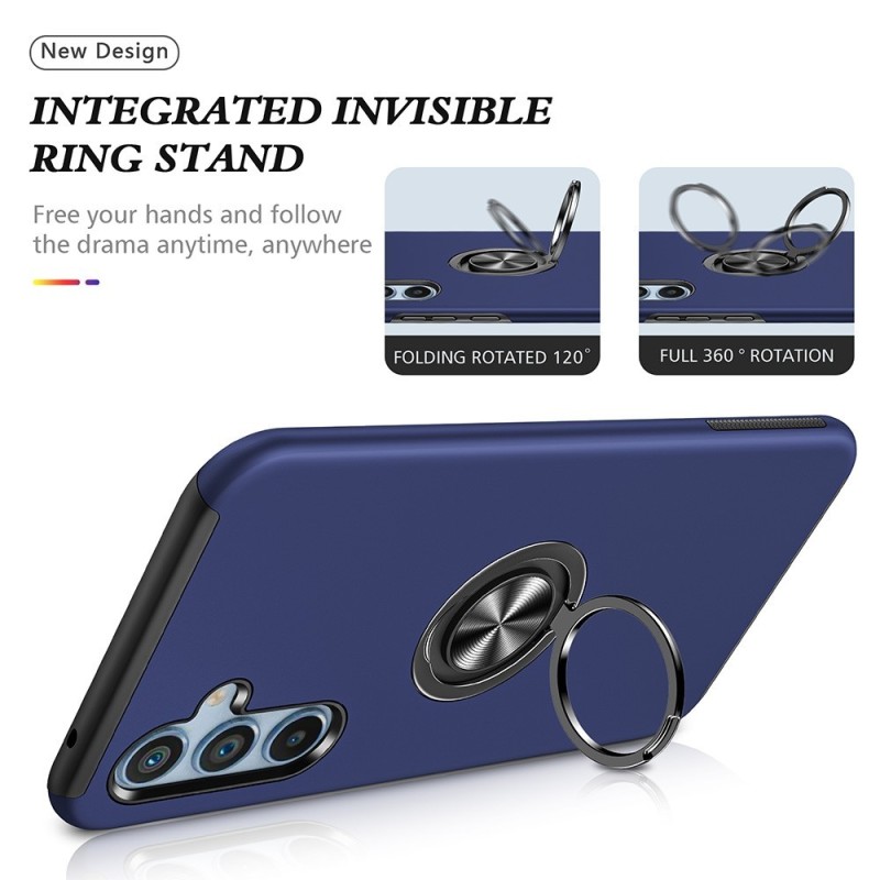 Samsung Galaxy S24 FE Shockproof with Ring Holder Stand MagSafe Compatible Compat