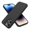 iPhone 15 Pro Max Liquid Silicone Case Cover - Black | Australia