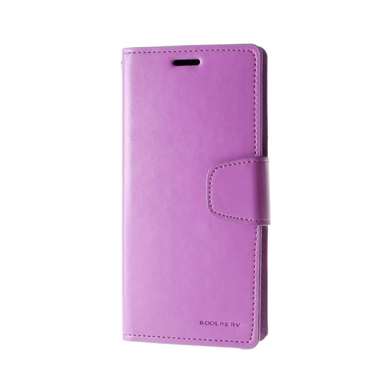 Samsung Galaxy S21 Ultra Leather Wallet Flip Diary Case Cover - Purple
