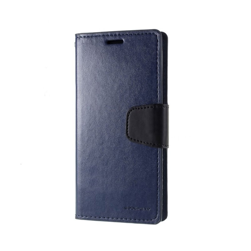 Samsung Galaxy S21 Ultra Leather Wallet Flip Diary Case Cover - Navy