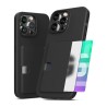 iPhone 15 Pro Card Holder with 2 Card Slots Case Cover - Black