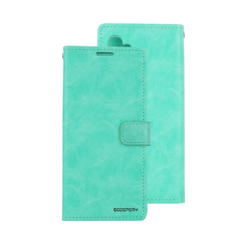 Samsung Galaxy A17 Leather Wallet Flip Diary Case Cover - Mint