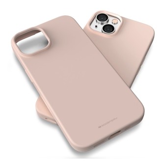 iPhone 15 Plus Soft Feel Jelly Case Cover - Pink Sand | Australia