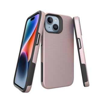 iPhone 15 Plus Rugged Shockproof Case Cover - Silver | Australia