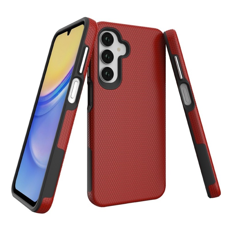 Samsung Galaxy A16 / A25 Rugged Shockproof Case Cover - Red