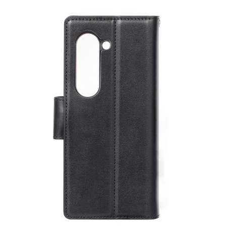 Samsung Galaxy Z Fold7 Leather Wallet Flip Diary Case Cover - Black