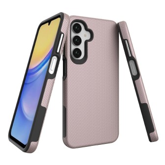 Samsung Galaxy A16 / A26 / A17 Rugged Shockproof Case Cover - Rose Gol