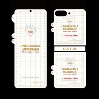 Samsung Galaxy Z Flip5 Full Coverage Tempered Glass Screen Protector