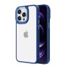 iPhone 15 Clear with Metal Camera Frame Case Cover - Pink | Australia