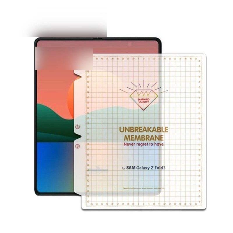 Samsung Galaxy Z Fold3 Full Coverage Tempered Glass Screen Protector