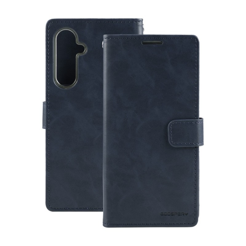 Samsung Galaxy S24 FE MagSafe Compatible Leather Wallet Flip Diary Cas